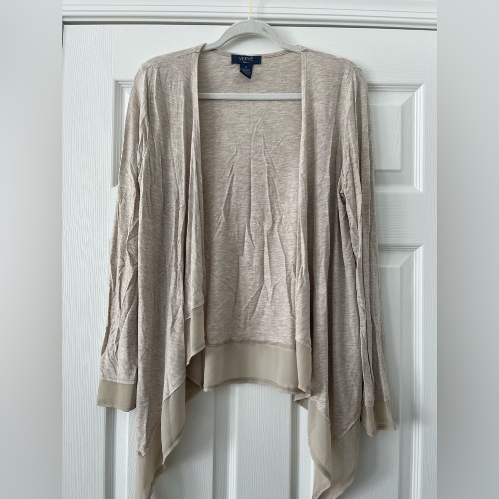 Verve blues cardigan